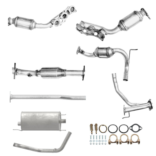 Toyota Tacoma 4.0L (2005-2011) (AWD) (127.2" & 127.8" Wheelbase) Manifold Converters, Catalytic Converter, Pipe and Muffler