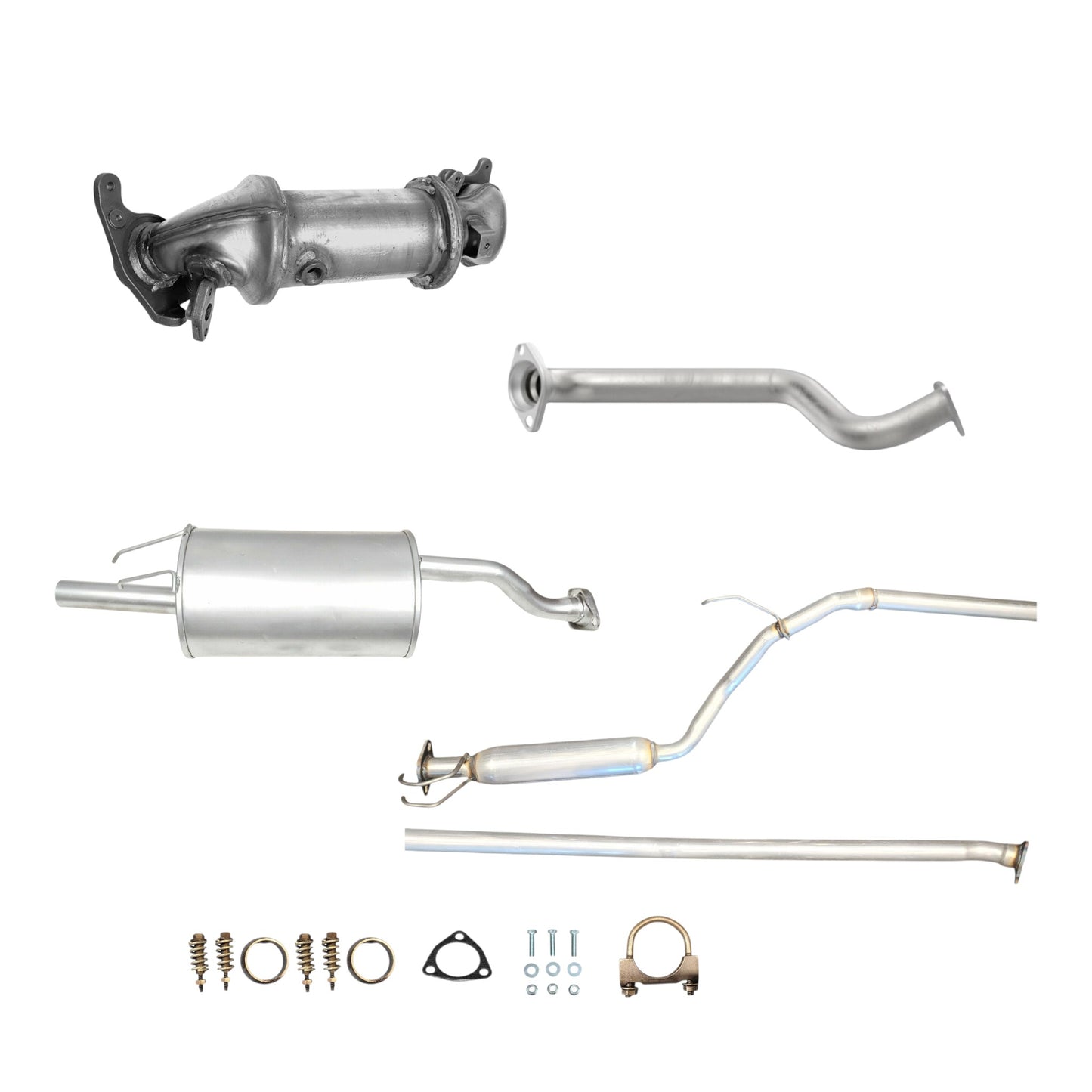 Honda Civic 1.8L (2006-2011) (Not for Japan Built) (2-Door Automatic Trans) Manifold Converter, Pipe, Resonator and Muffler
