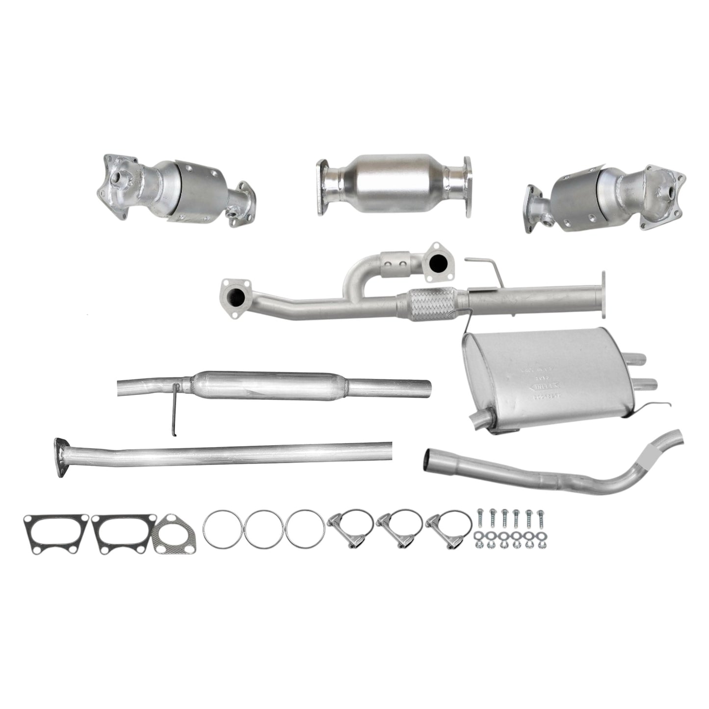 Acura MDX 3.5L (2003) Manifold Converters, Flex Pipe, Catalytic Converter, Resonator and Muffler