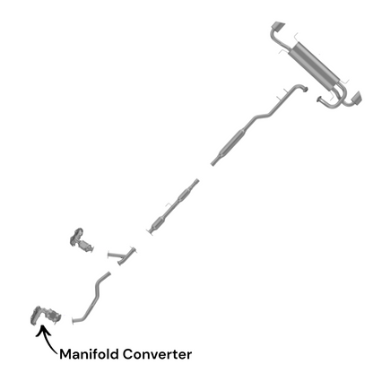 Toyota Venza 3.5L (2009-2015) (Driver Side) Manifold Converter
