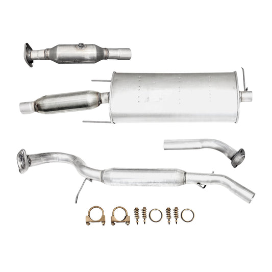Mazda Tribute 2.5L (Non-Hybrid) (2009-2011) Catalytic Converter, Muffler with Resonator and Rear Resonator