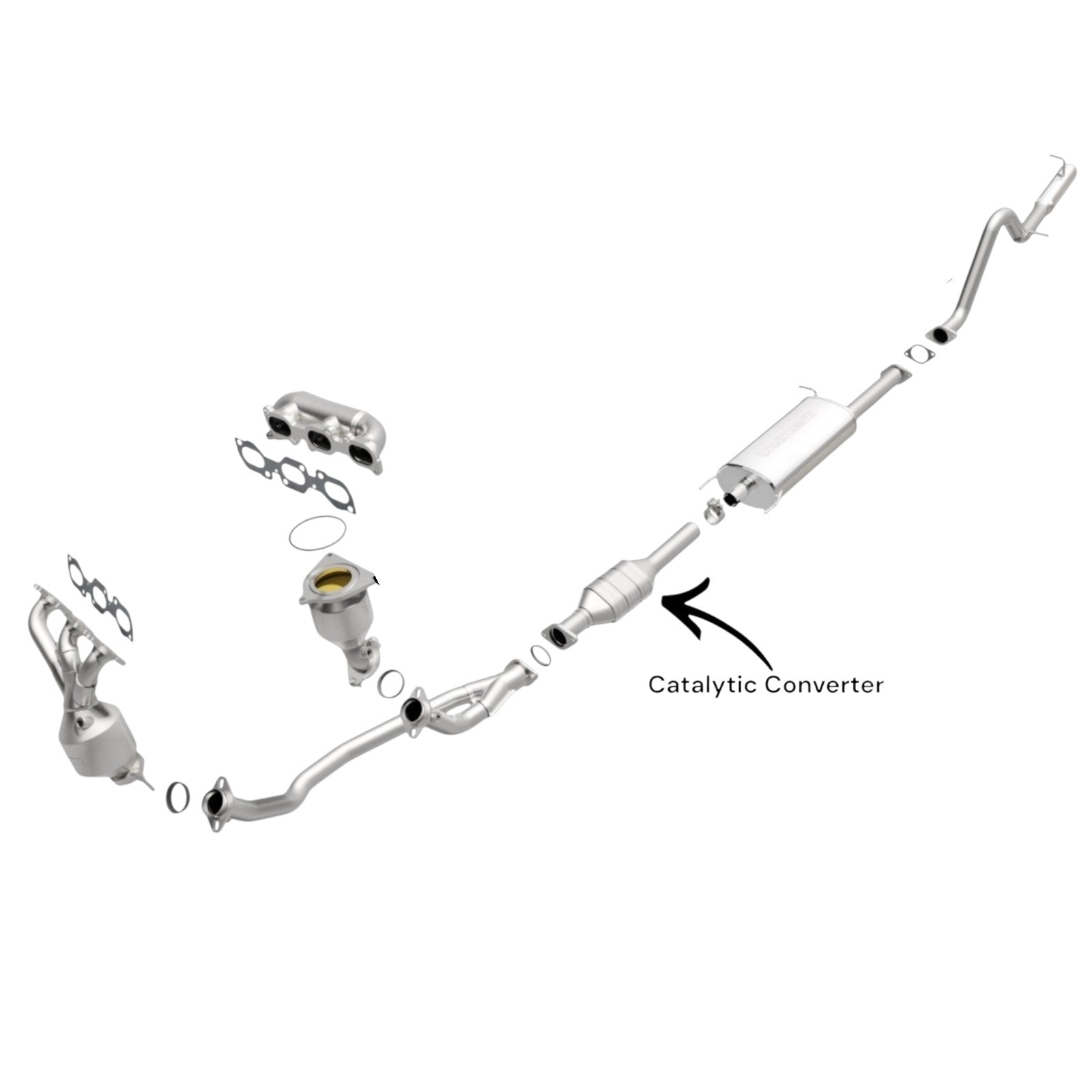 Ford Escape 3.0L (2009-2012) Rear Catalytic Converter