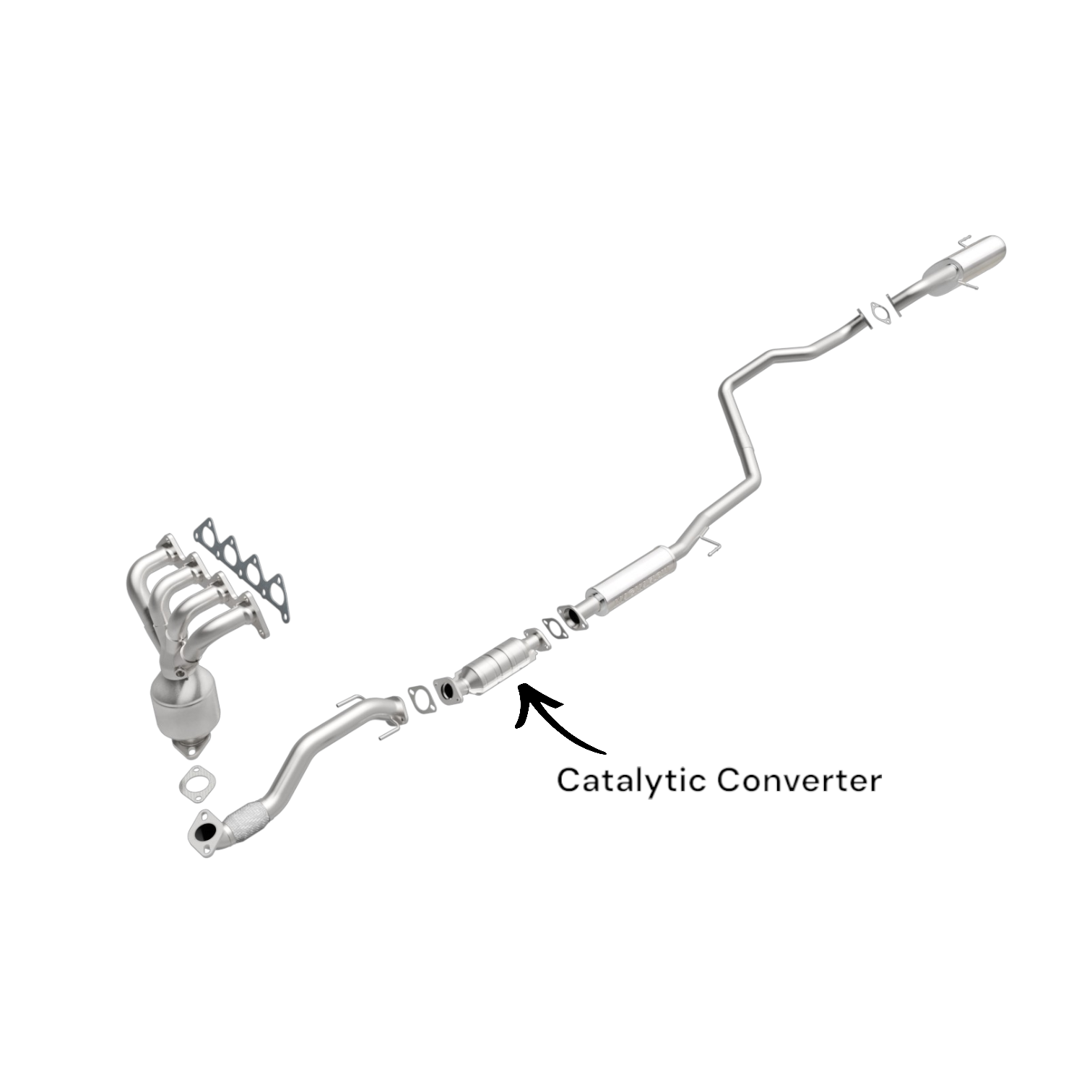 KIA Soul 2.0L (2010-2011) V4 Catalytic Converter