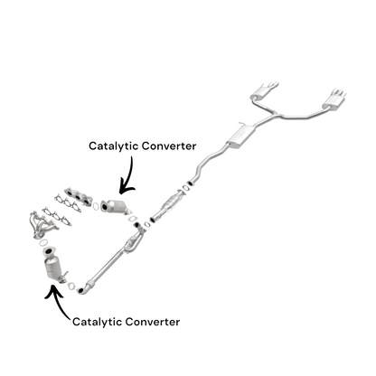 Saturn Outlook 3.6L (2009-2010) V6 Driver Side & Passenger Side Catalytic Converters