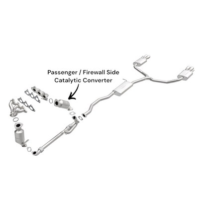 Saturn Outlook 3.6L (2007-2010) V6 Passenger / Firewall Side Catalytic Converter