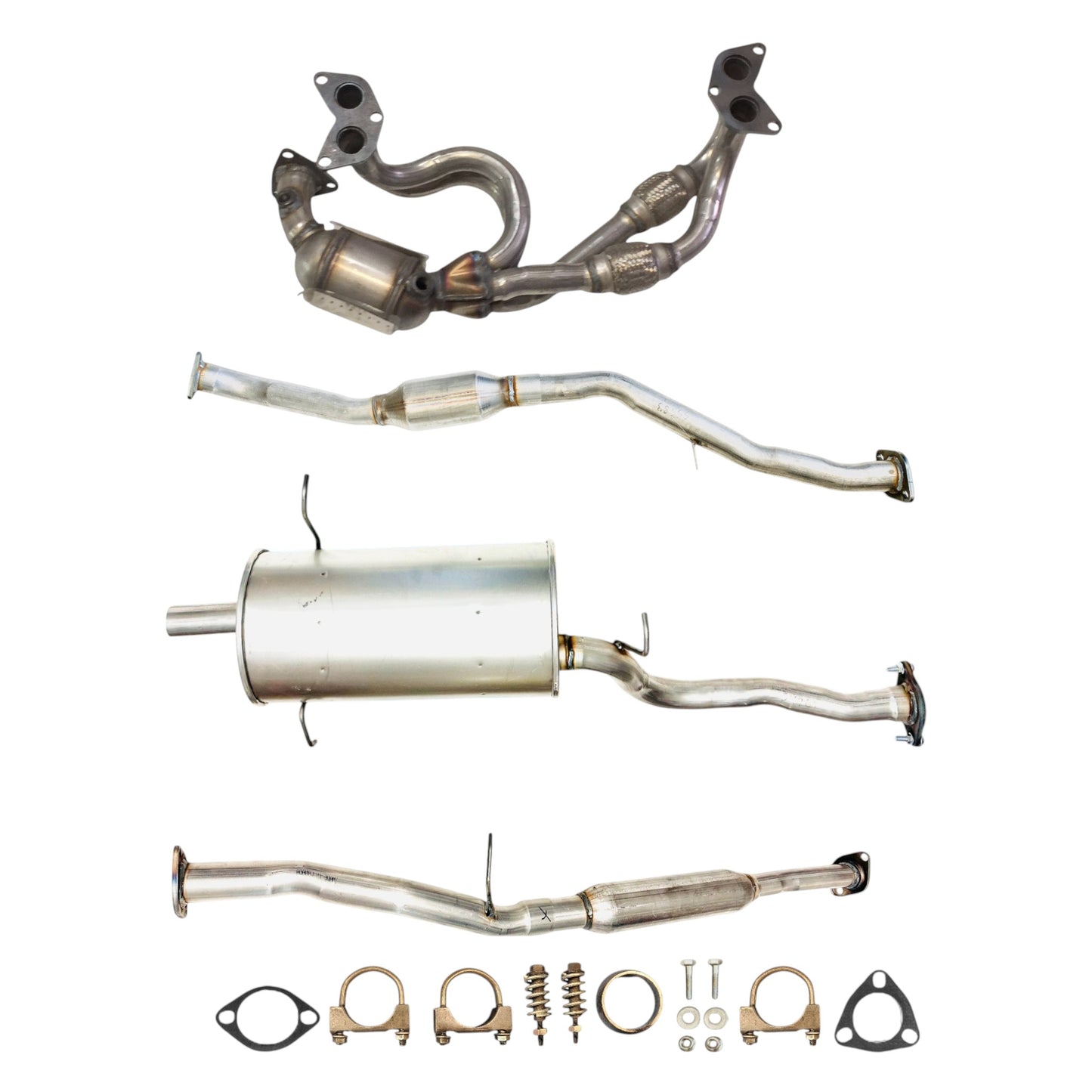 Subaru Forester 2.5L (2006-2008) (Non-Turbo) Manifold Converter, Catalytic Converter, Resonator and Muffler