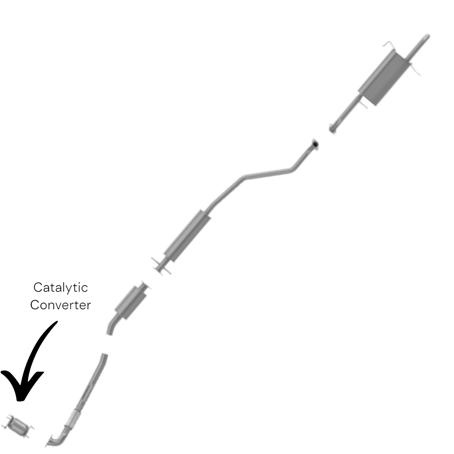 Daewoo Nubira 2.0L 1999-2002 Catalytic Converter