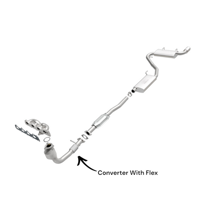 GMC Terrain 2.4L (2010-2014) Catalytic Converter with Flex