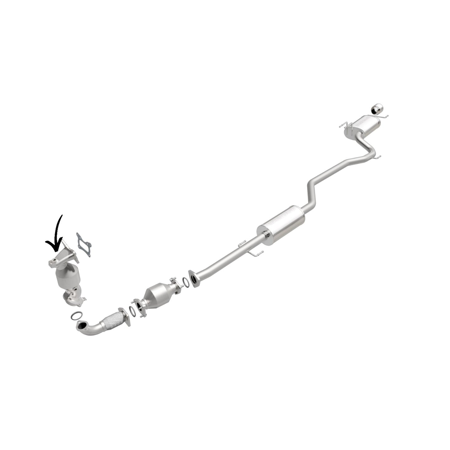 Honda Accord 2.4L 2008-2012 Front Manifold Catalytic Converter