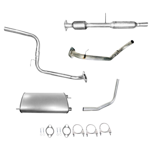 Mazda 3 2.0L (Hatchback) (2010-2013) Catalytic Converter With Resonator, Middle Pipe, Axel Pipe, Muffler And Tail Pipe