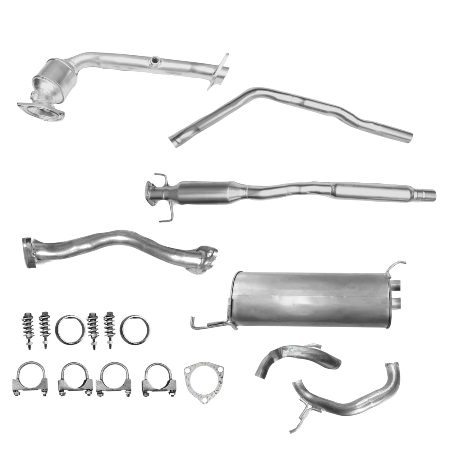Suzuki SX4 2.0L (2007-2009) (Hatchback) Manifold Converter, Pipe, Catalytic Converter with Resonator & Muffler