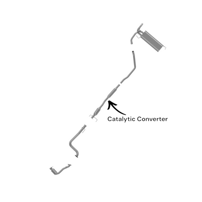Suzuki SX4 2.0L (2007-2013) Sedan Catalytic Converter