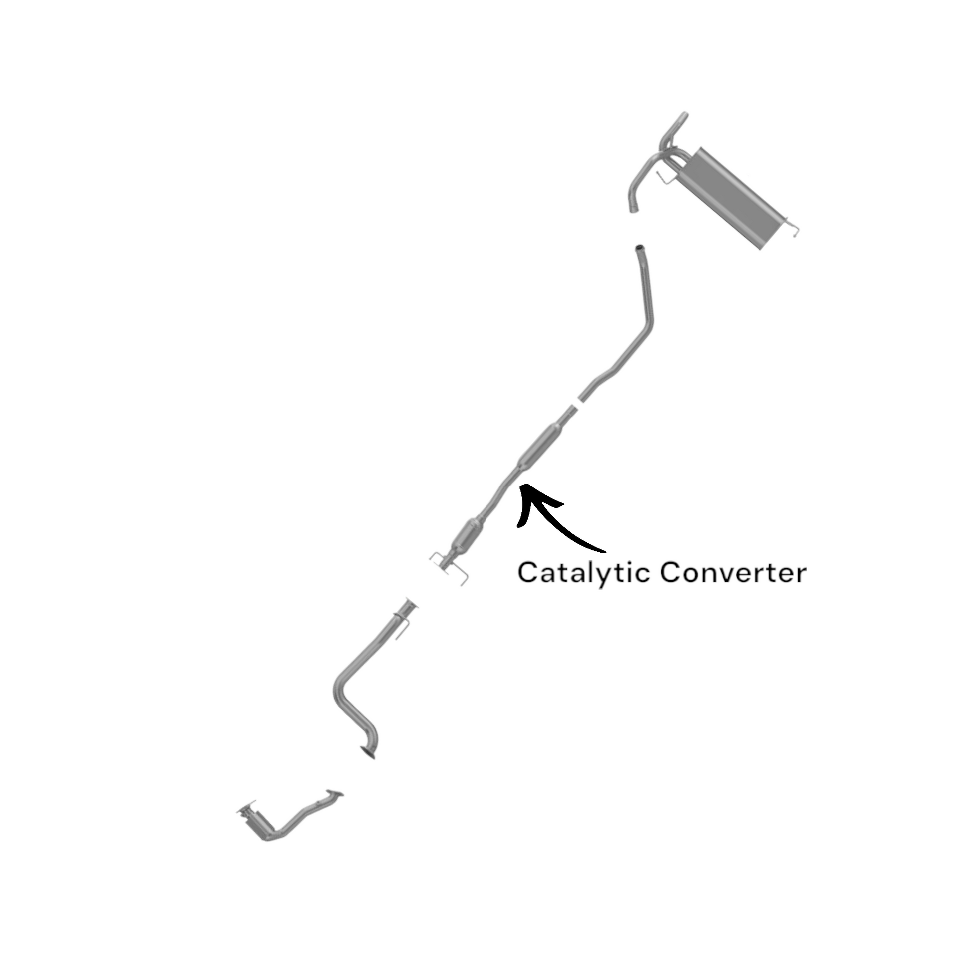 Suzuki SX4 2.0L (2007-2013) Hatchback Catalytic Converter