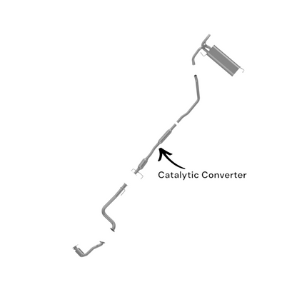 Suzuki SX4 2.0L (2007-2013) Hatchback Catalytic Converter