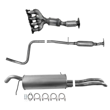 Ford Fiesta 1.6L (2011-2019) (Sedan) Manifold Converter, Resonator and Muffler