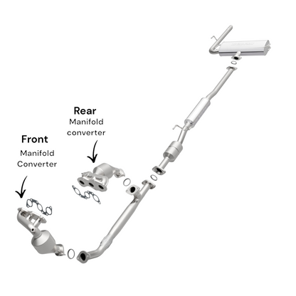 Toyota Sienna 3.5L (2007-2010) (FWD) Manifold Converters