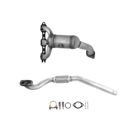 Dodge Avenger 3.5L (2008-2010) Rear Manifold Converter and Flex Pipe