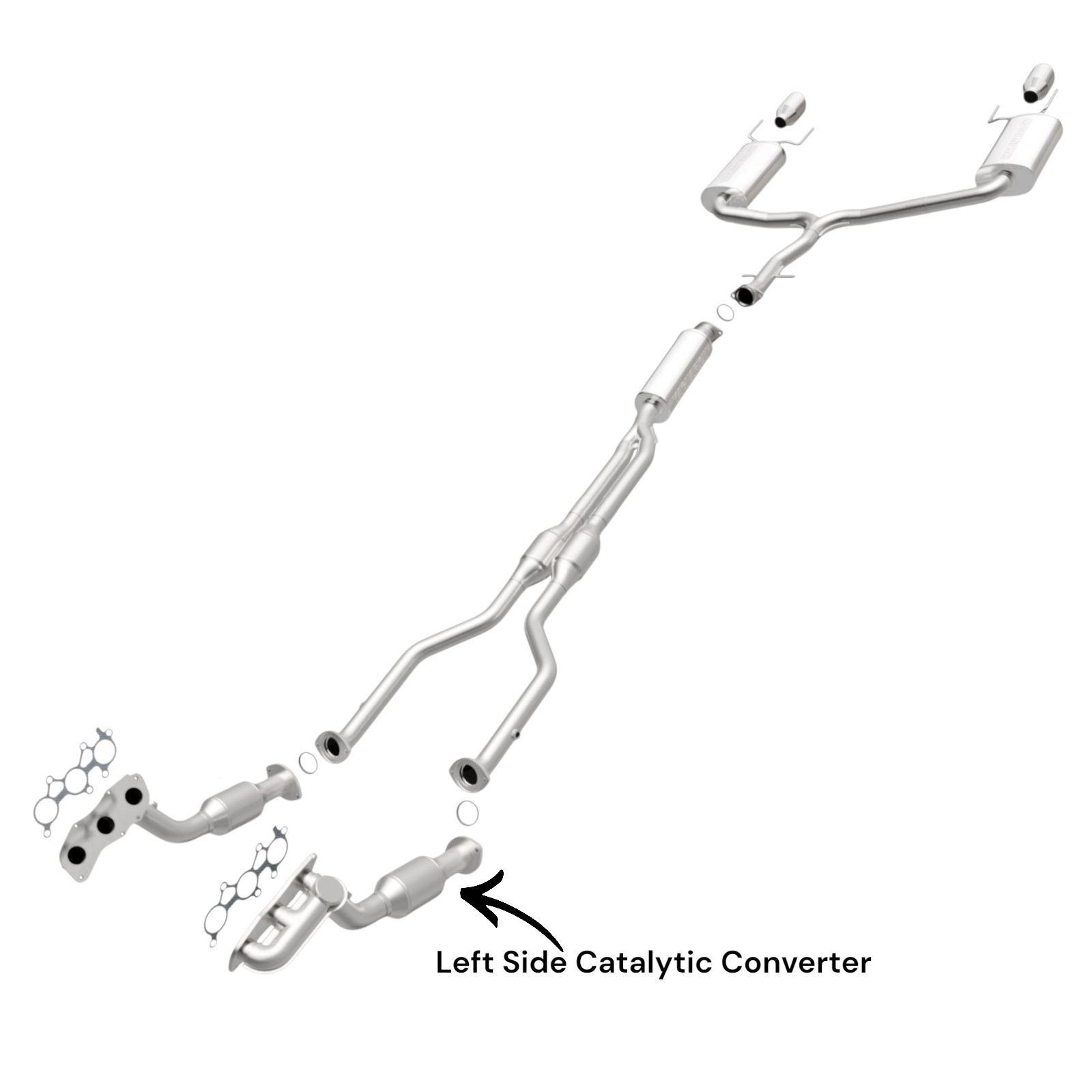 Lexus IS350 3.5L (2011-2017) (AWD) Left Side Manifold Converter