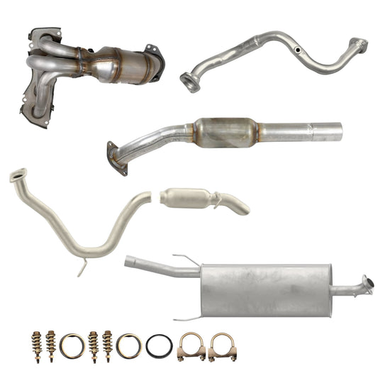 Toyota Rav4 2.5L (2009-2012) Manifold Converter, Pipe, Converter, Muffler and Resonator