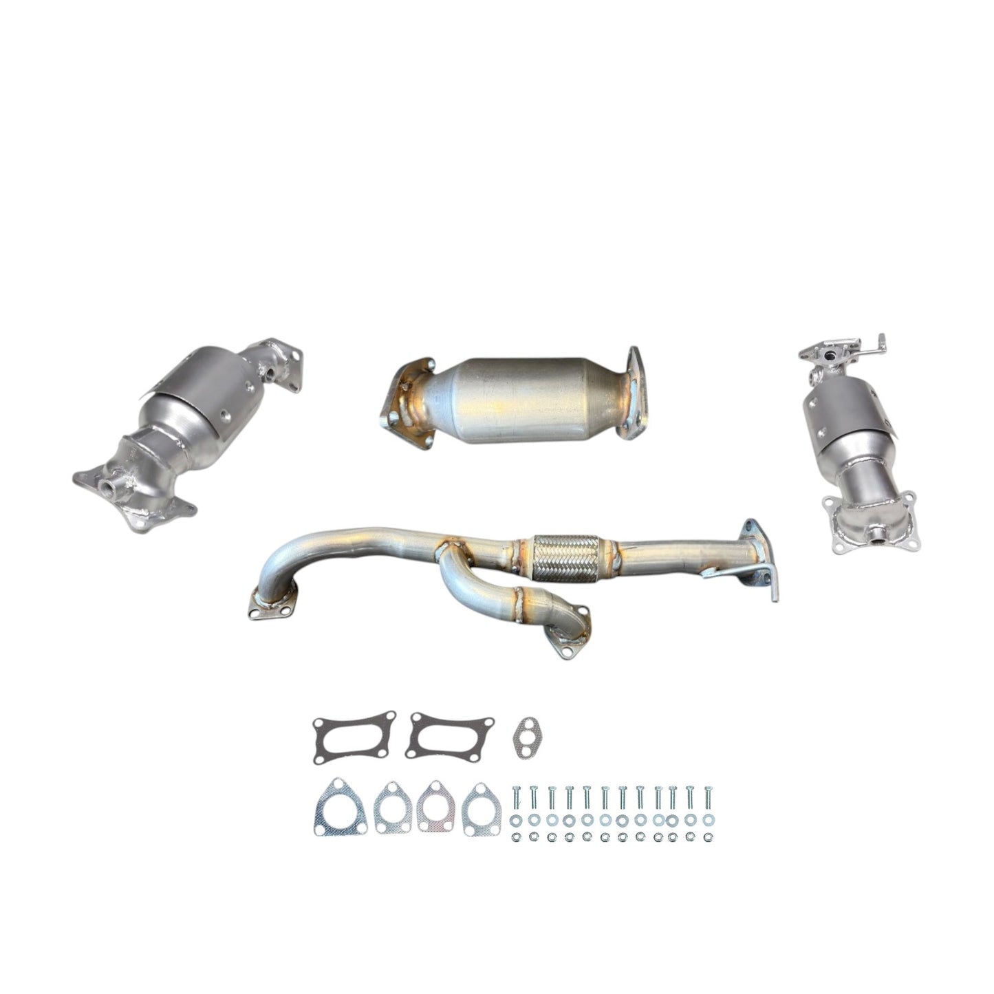 Acura TL 3.7L 2012-2014 Converters Set & Flex Pipe SH-AWD (Automatic trans)