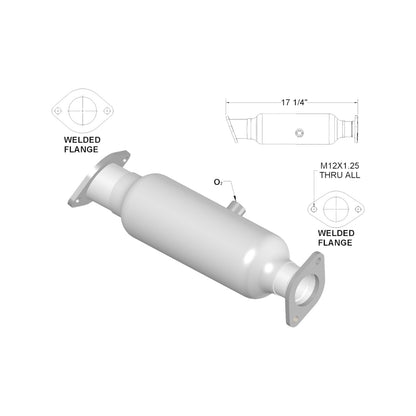 KIA Optima 2.4L (2009-2010) Catalytic Converter