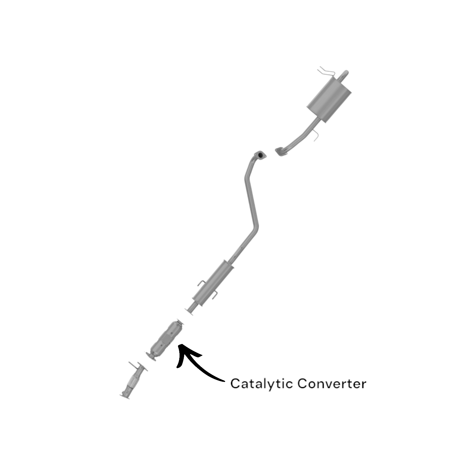  KIA Forte Koup 2.0L & 2.4L Catalytic Converter