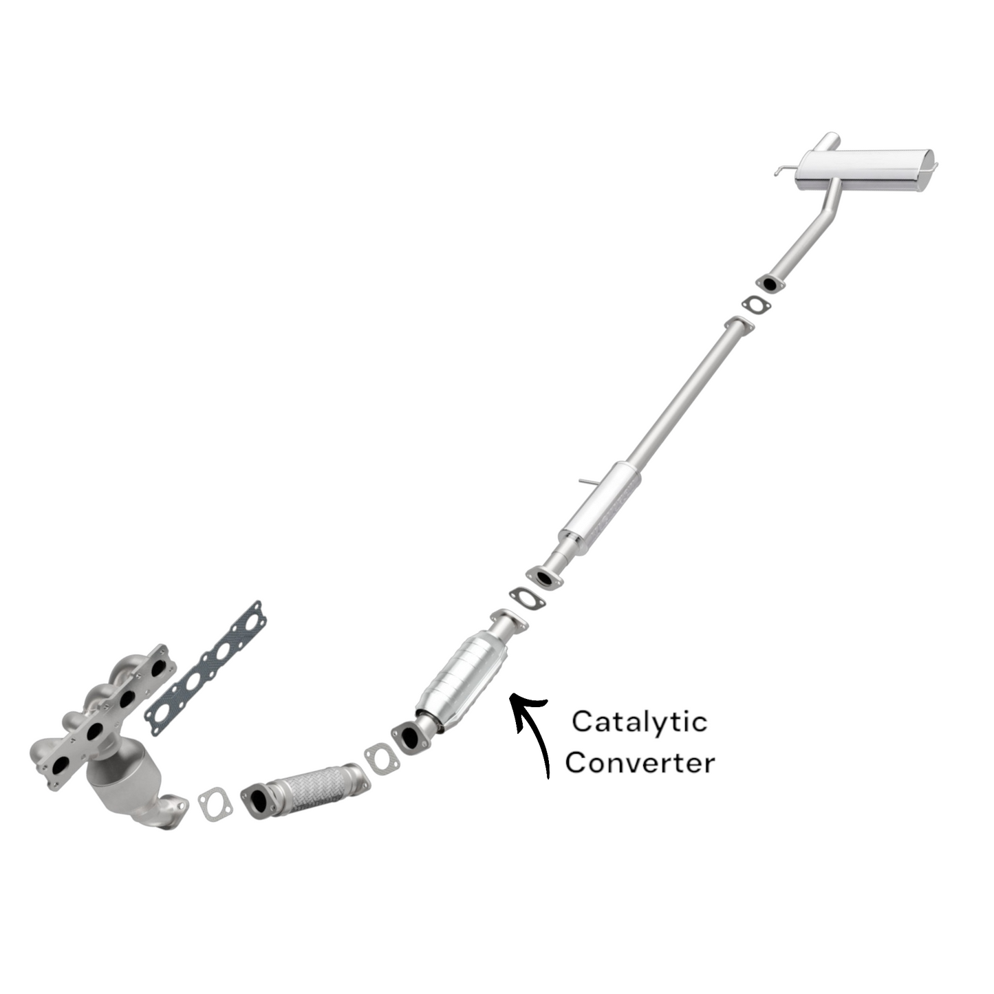 Hyundai Tucson 2.4L 2010-2013 Catalytic Converter