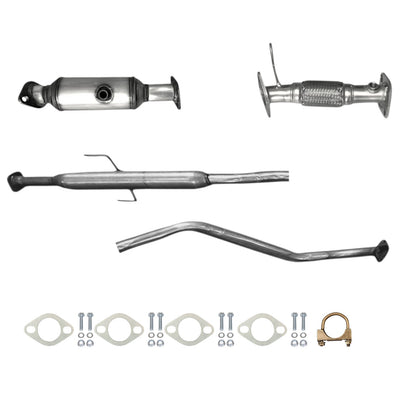 Kia Forte Koup 2.0L (2010-2013) (Federal Emission) Catalytic Converter, Flex Pipe, Resonator