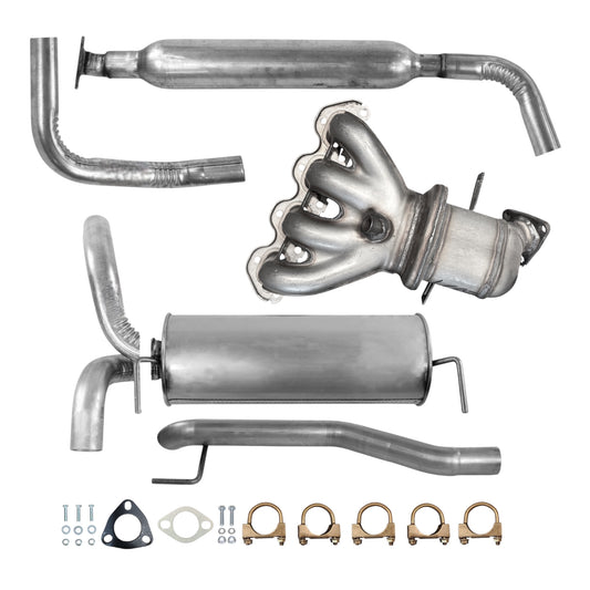 Chevrolet Cruze Limited 1.8L (2016) Manifold Converter, Resonator, Muffler and Tail Pipe