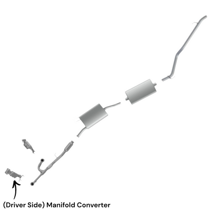 Acura MDX 3.5L (2014-2015) (Driver Side) Manifold Converter