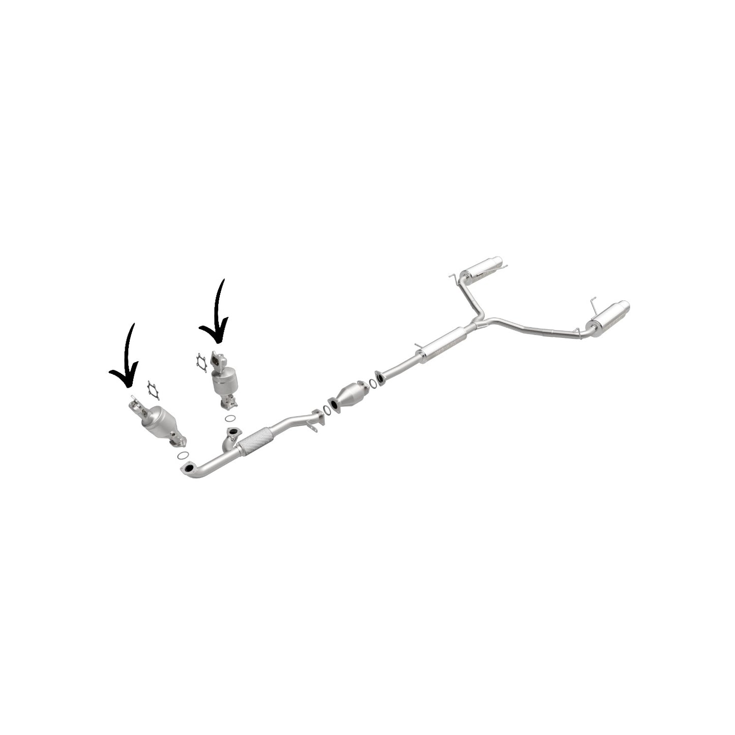 Honda Pilot 3.5L (2009-2015) Driver & Passenger Side Manifold Converter