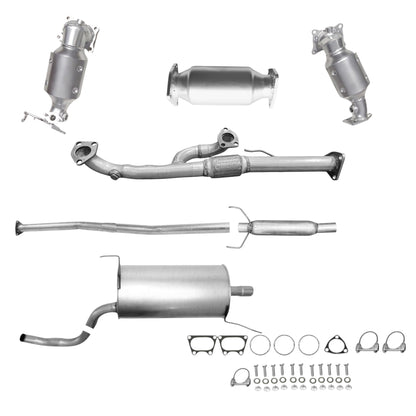 Convertisseurs de collecteur, tuyau flexible en Y, convertisseur arrière, tuyau, résonateur et silencieux pour Honda Ridgeline 3.5L (2009-2014)
