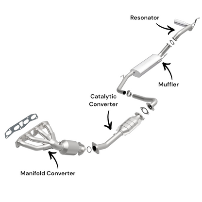 Nissan Frontier 2.5L (2005-2018) Complete Exhaust