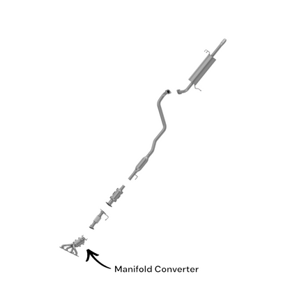 KIA Rio 1.6L (2012-2016) Manifold Converter