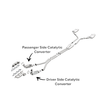 Cadillac CTS 3.6L V6 (2008-2011) Driver Side & Passenger Side Catalytic Converter