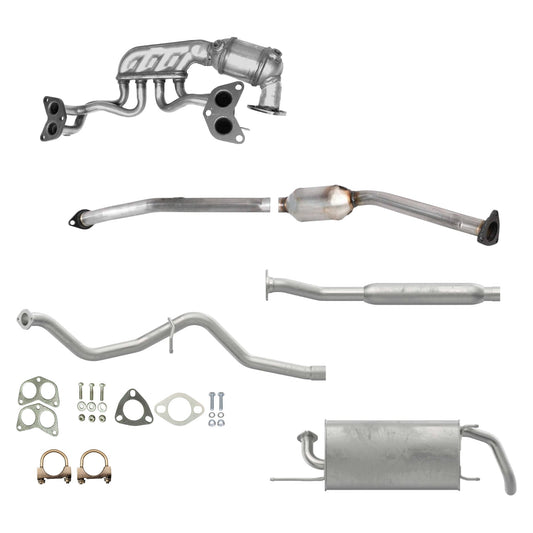 Subaru Impreza 2.0L (2012-2016) (Hatchback) Manifold Converter, Catalytic Converter, Pipe and Muffler