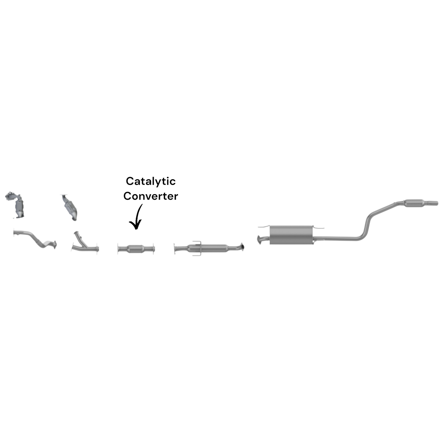 Toyota Sienna 3.5L (2011-2020) (AWD) Catalytic Converter