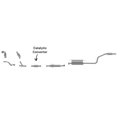Toyota Sienna 3.5L (2011-2020) (AWD) Catalytic Converter
