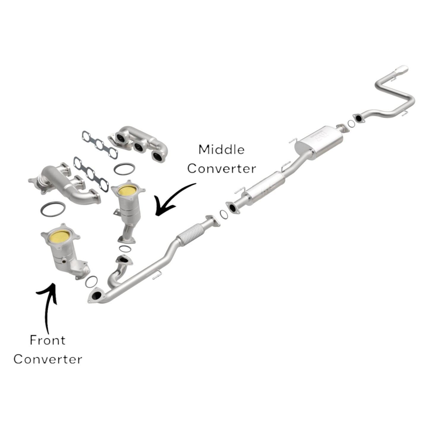 INFINITI QX60 3.5L (2014-2020) Catalytic Converter