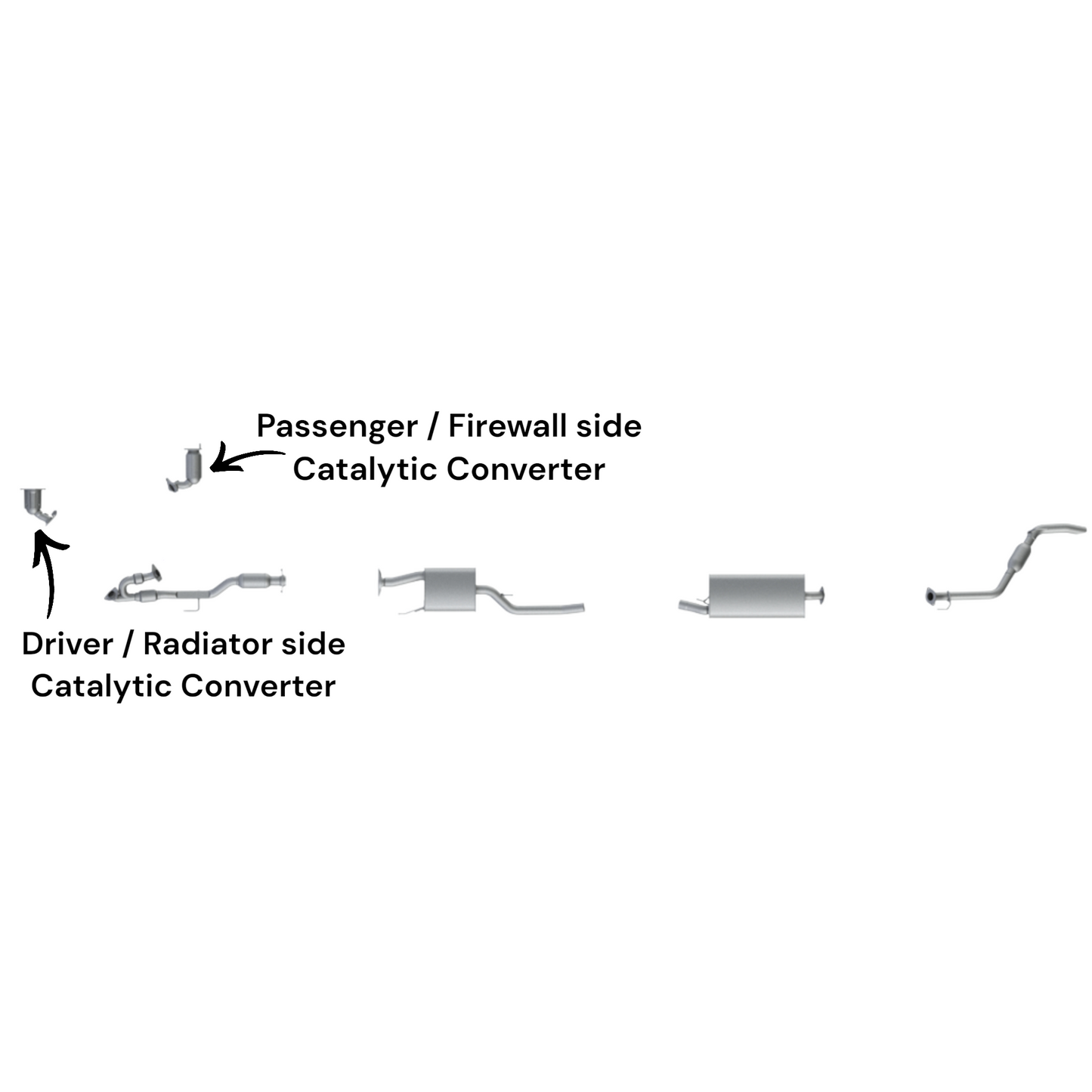 Nissan Quest 3.5L (2011-2017) (FWD) Catalytic Converter