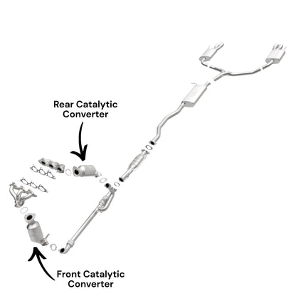 Buick Enclave 3.6L (2008-2017) Front & Rear Catalytic Converters
