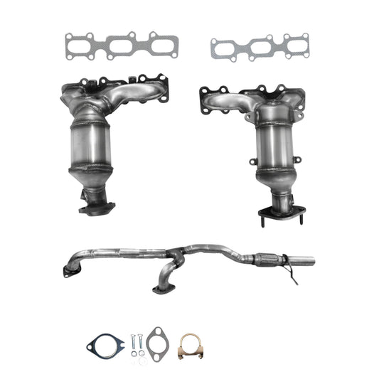 Ford Edge 3.5L (2015-2018) Manifold Converters and Flex Pipe