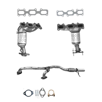 Ford Edge 3.5L (2015-2018) Manifold Converters and Flex Pipe