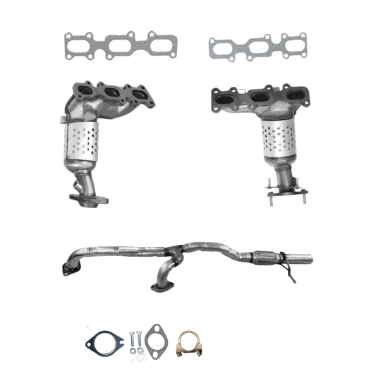 Ford Edge 3.5L (2015-2018) Manifold Converters and Flex Pipe