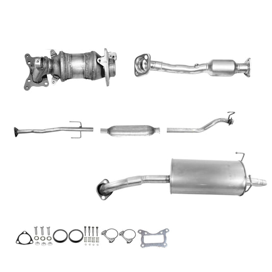 Honda CR-V 2.4L (2012-2014) Manifold Converter, Converter, Resonator and Muffler