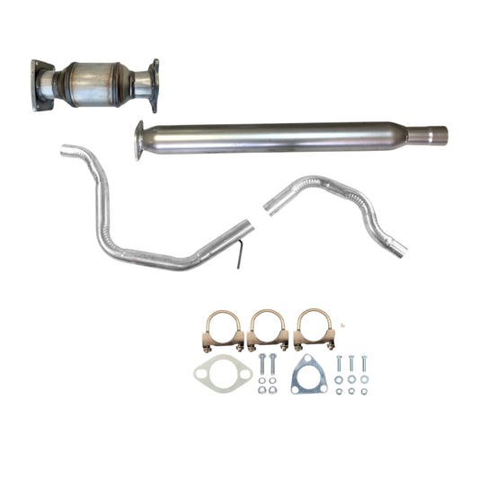 Chevrolet Malibu 2.4L 2013-2014 Catalytic Converter, Resonator and Pipe