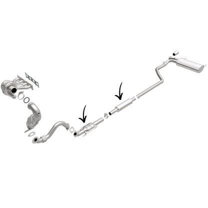 Buick Encore 1.4L (2013-2018) Rear Catalytic Converter with Resonator