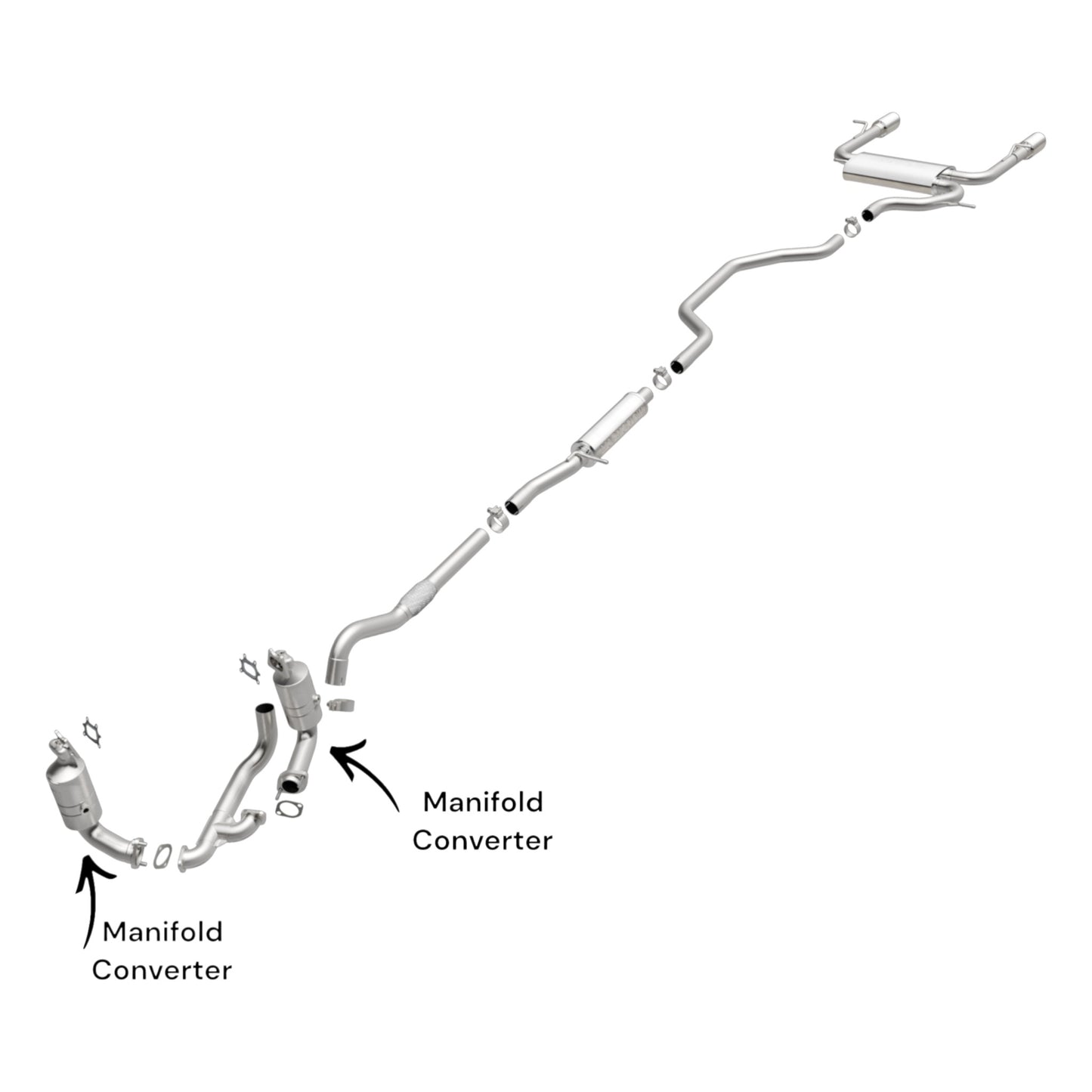 Convertisseur de collecteur pour Chrysler 200 3.6L (2011-2017)