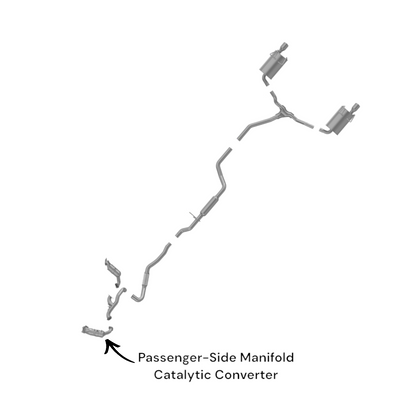 Dodge Journey 3.6L (2011-2019)  Passenger-Side Manifold Catalytic Converter