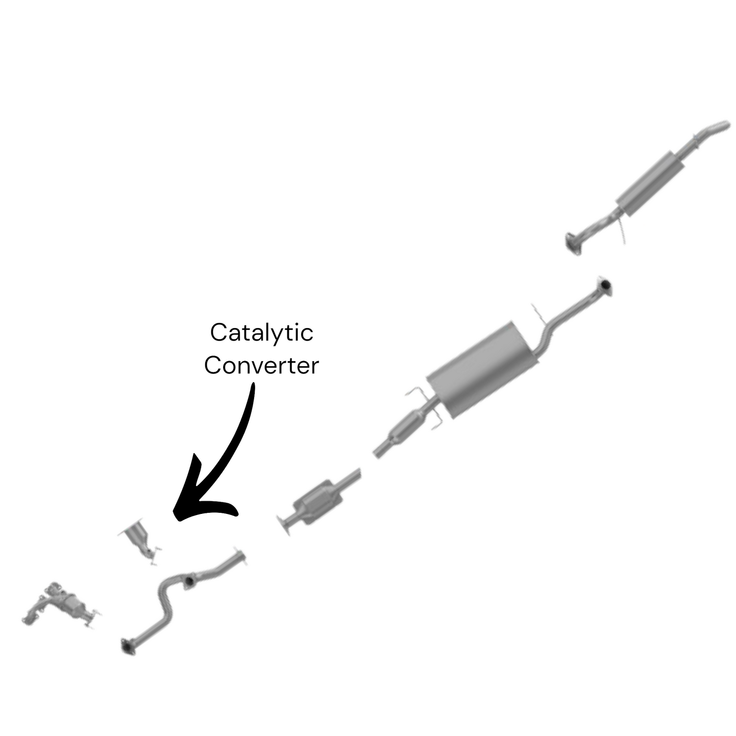 Ford Escape 3.0L 2009-2012 Catalytic Converter